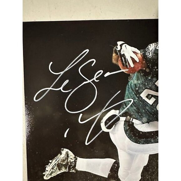 LeSean McCoy signed autographed Philadelphia Eagles 11x14 Snow Bowl photo JSA - Picture 2 of 3